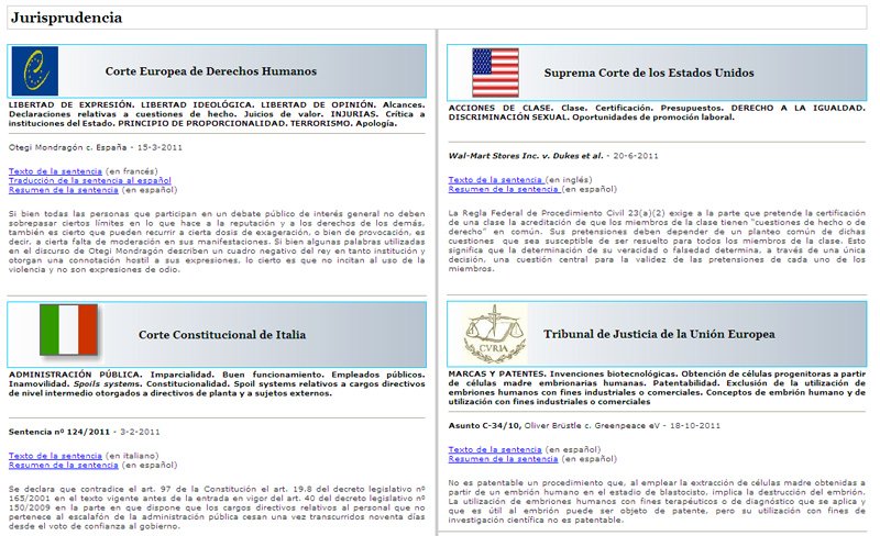 Acceda aqu� al nuevo newsletter del Instituto de Investigaciones de la Corte