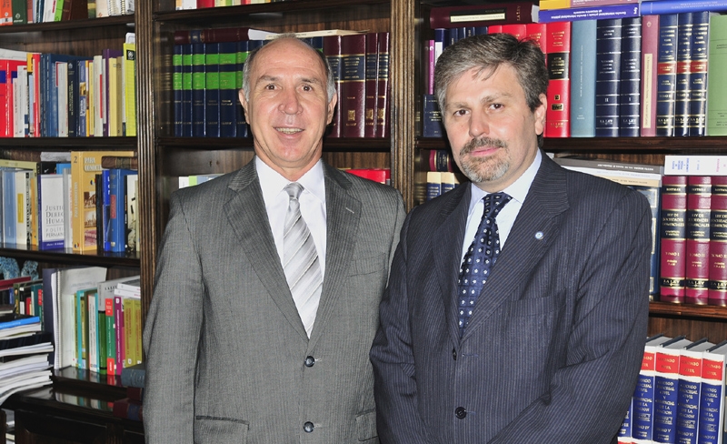 Lorenzetti recibió al nuevo presidente del Consejo de la Magistratura
