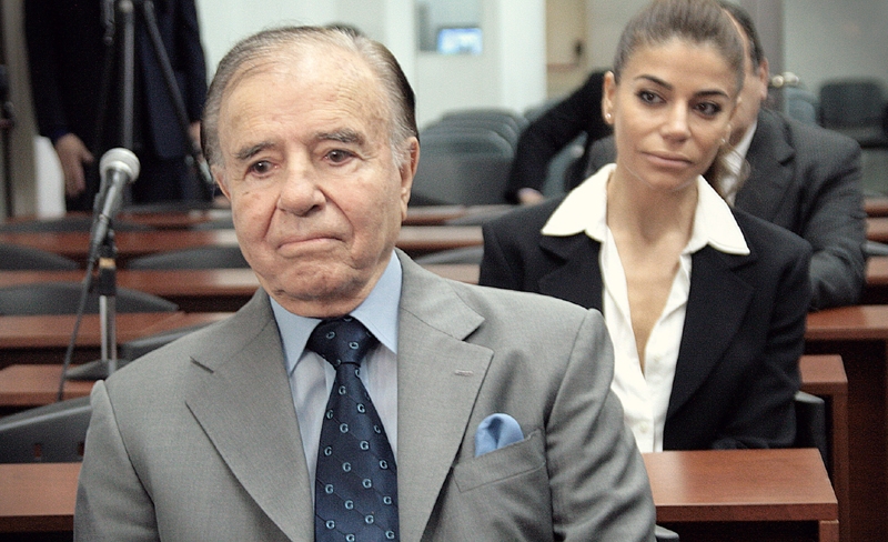 Se reanudó este lunes un juicio oral y público contra Carlos Saúl Menem