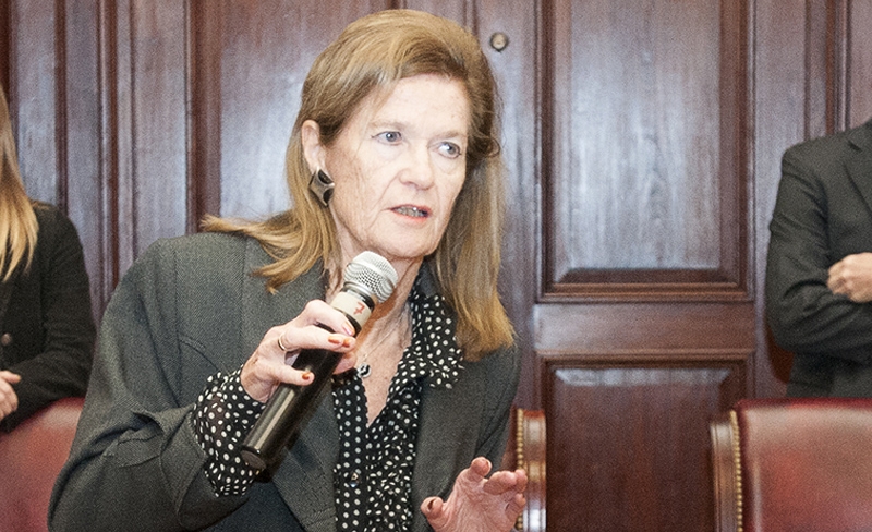 Elena Highton de Nolasco recibió a integrantes de la National Bar Association