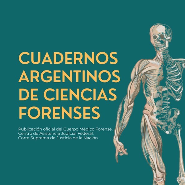 Portada de Cuadernos Argentinos de Ciencias Forenses