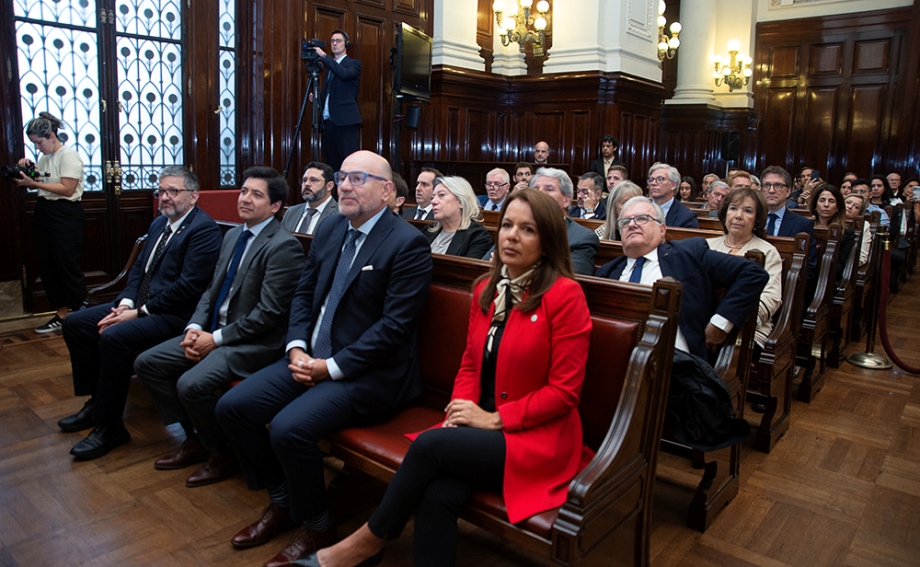 Sala de Audiencias del Palacio de Justicia