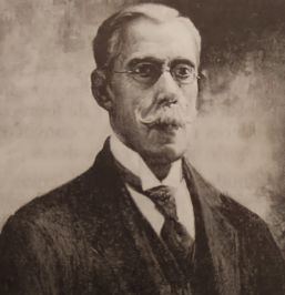 Retrato del juez Cornelio Moyano Gacitúa