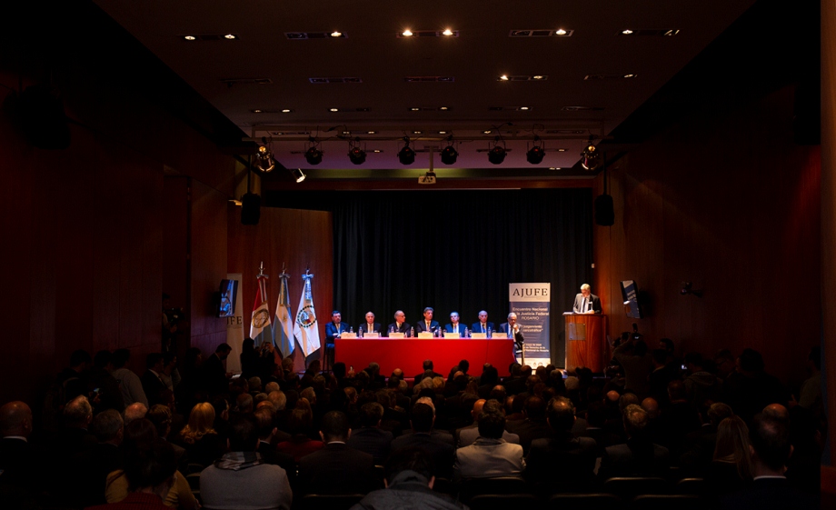 Aula Magna de la Facultad de Derecho de la Universidad Nacional de Rosario