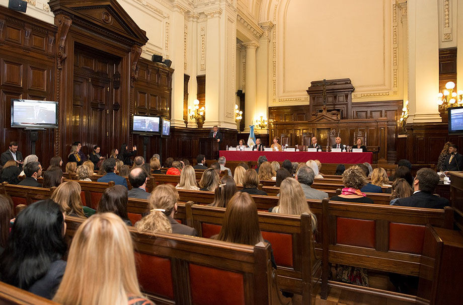 Graduación de la primera promoción de la Diplomatura Judicial en Género de la Justicia Argentina.