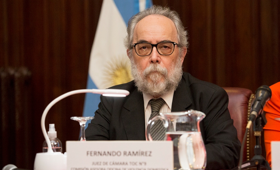 Fernando Ramírez, juez del Tribunal Oral y Correccional Nro. 9