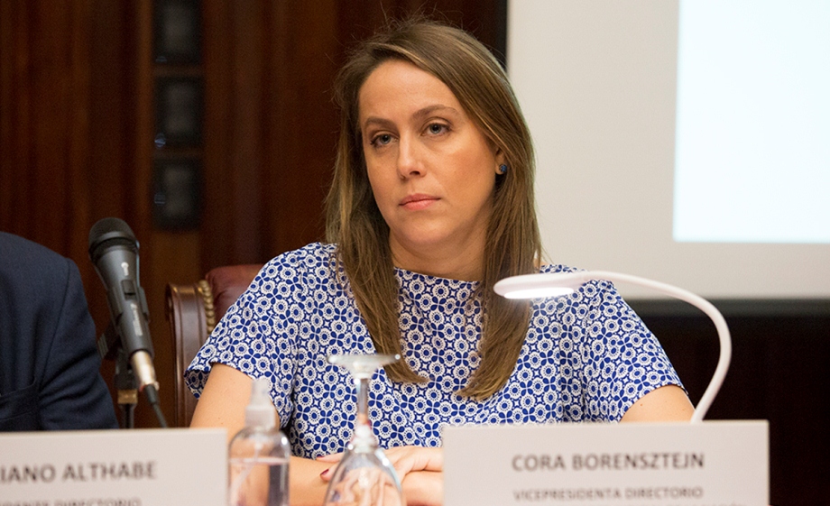Cora Borensztejn, vicepresidenta del directorio de la OSPJN