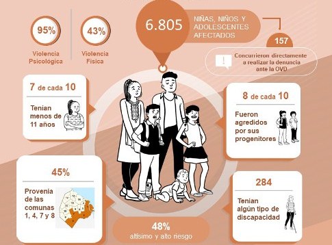 Informe sobre niños, niñas y adolescentes afectados por violencia doméstica durante la pandemia (2020-2021)