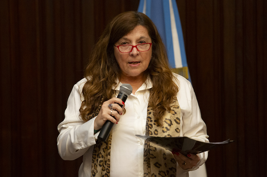 Claudia Romano Duffau, titular de la BGD.