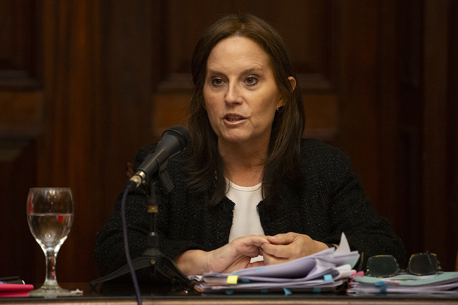 Magdalena Laiño Dondiz, presidenta de la Sala VI de la Cámara Nacional de Apelaciones en lo Criminal y Correccional.