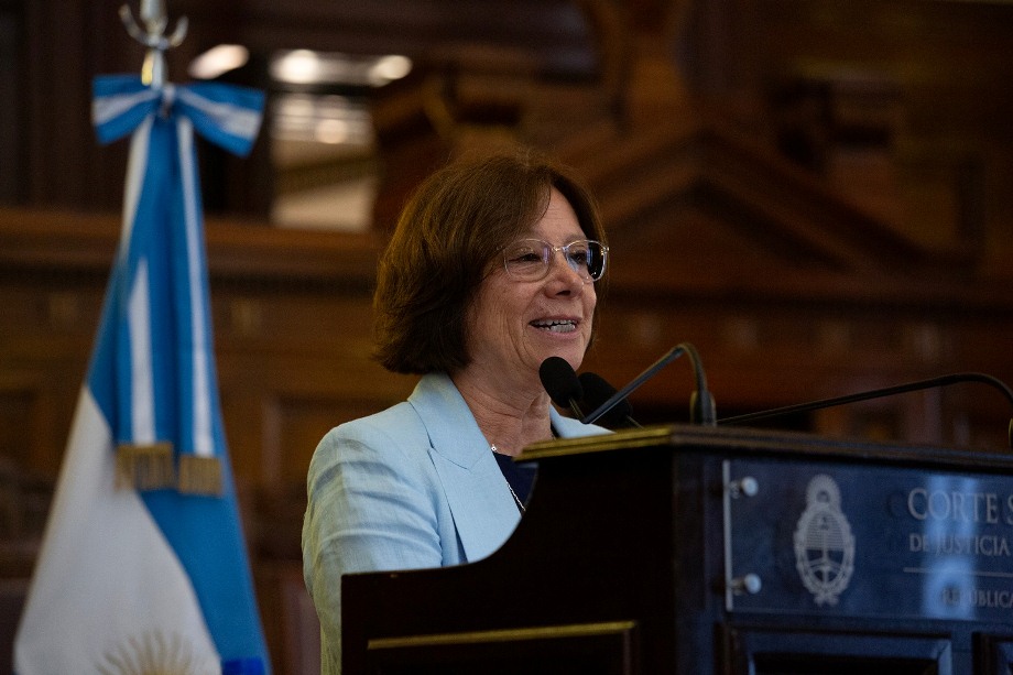María del Carmen Battaini, presidenta de la Junta Federal de Cortes y Superiores Tribunales de Justicia (Ju.Fe.Jus.)
