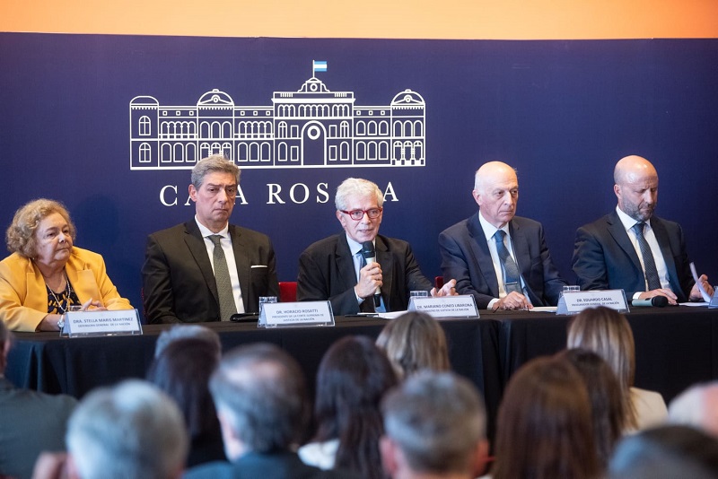 Primera Reunión del Consejo Asesor Interinstitucional de la Reforma Procesal Penal Federal. Foto: gentileza Ministerio de Justicia de la Nación