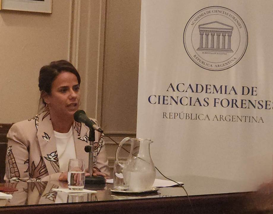 María Emilia Sesin, responsable de la Oficina de Violencia Doméstica de la Corte.